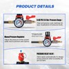 Turbo System Leakage Tester Kit,10 Pcs Boost Leak Tester with