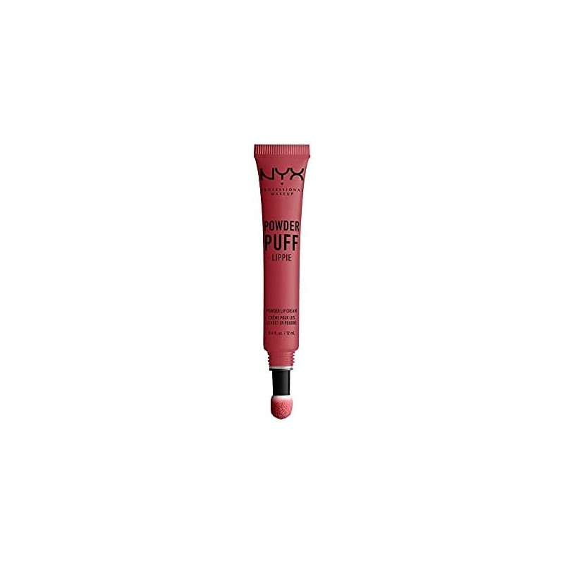 NYX Professional Makeup, Powder Puff Lippie, Labial Líquido, Tono Squad