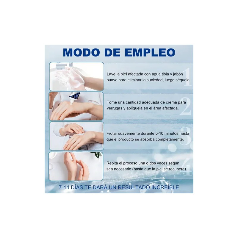 Crema Para Verrugas Elimina Eficazmente Y Cuida La Piel 20g