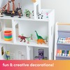 THE TWIDDLERS 20-Piece Dinosaur Painting Set, 5 Dinosaur Figures with