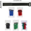 2Pcs Black Anti Crowing Collar Adjustable Rooster Cockerels Anti-Hook No