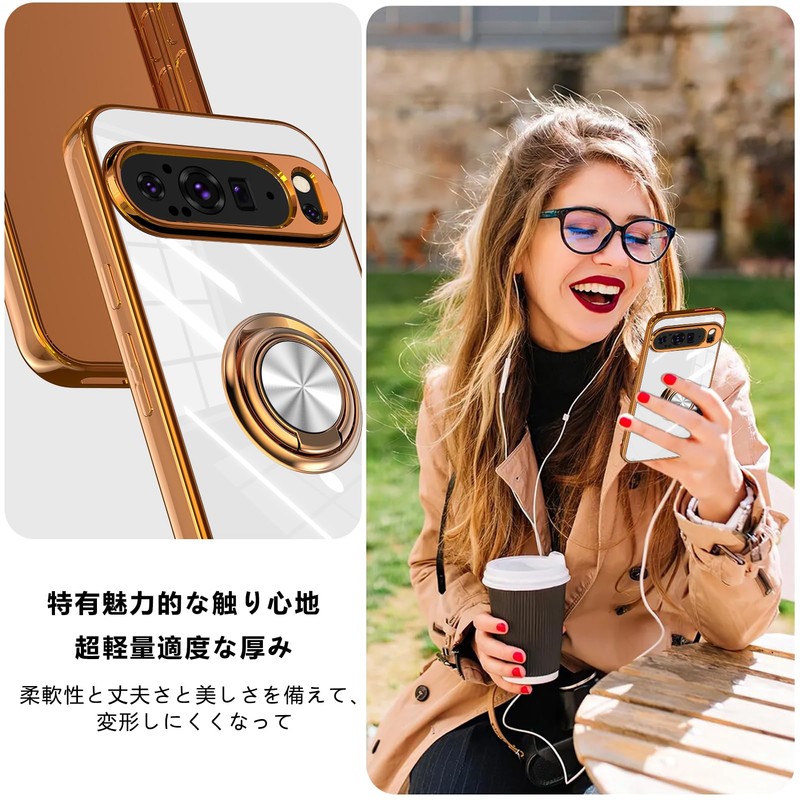 AQUOS Wish 4 Case SH-52E Case with Ring Shock Resistant