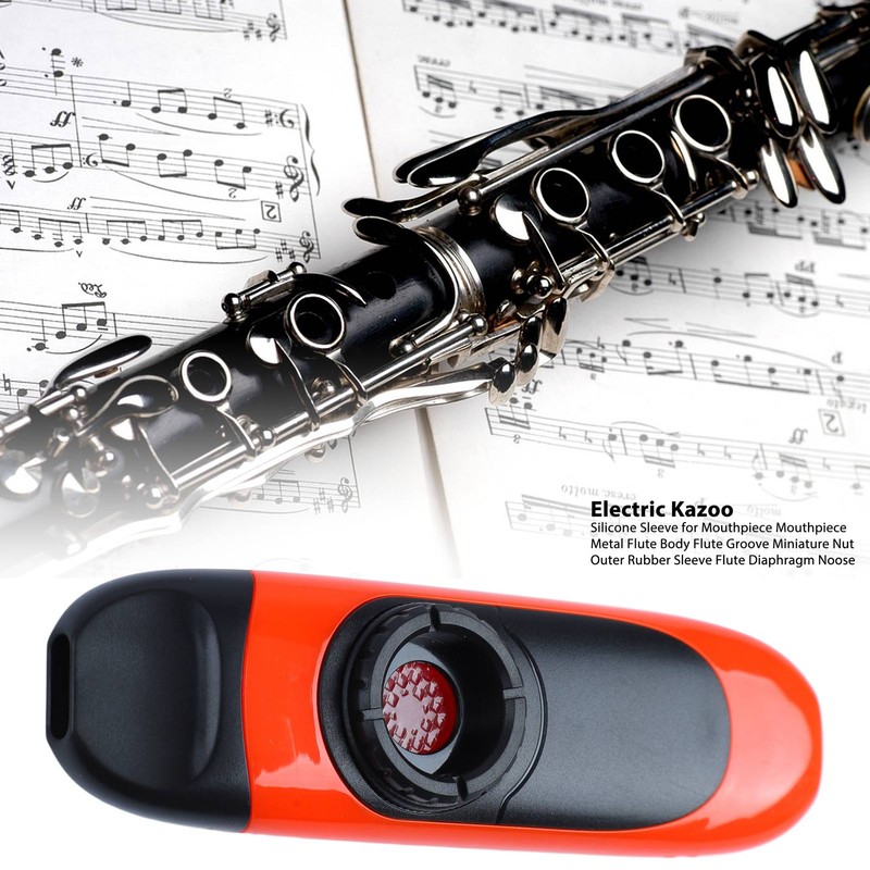 Electric Kazoo 11cm Professional Resin Small Portable Kazoo Set with