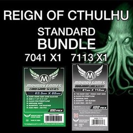 Mayday Games Pandemic: Reign of Cthulhu Game Accessory- Standard Card Sleeve Bundle