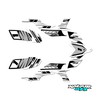 Kalair GFX Graphics Kit for Yamaha YFZ 450 (2004-2008) Blazing