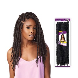 Sensationnel Crochet Braids Lulutress 2X Butterfly Locs 18" (1-pack, T1B/BG)