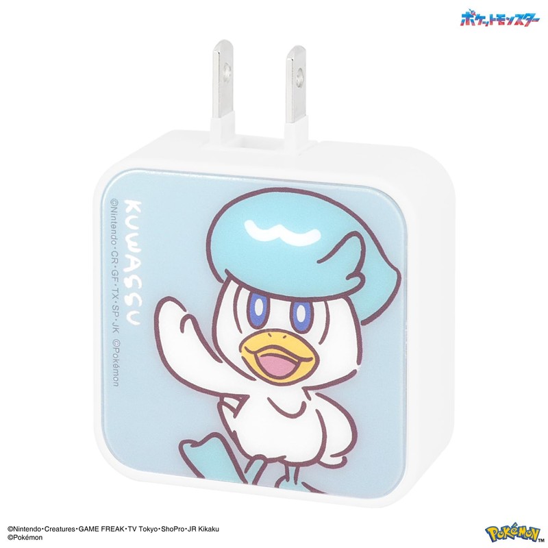 Gourmandies POKE-896C Pokémon USB/USB Type-C AC Adapter Quass