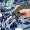 SMD Rework Station 220V 60W Desoldering Soldering Tweezer Style Iron