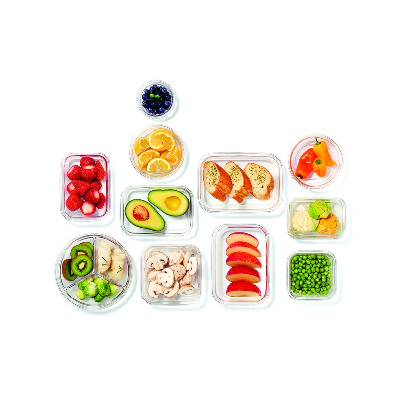 LOCK&LOCK(ロック&ロック) テーブルトップコンテナー ラウンド LBF632 ALL2403 クリア