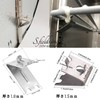 S.fields.inc 10pcs Refrigerator Shelf Brackets Freezer Refrigerator Showcase Shelf Dowel