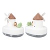 Windmill Music Box Humidifier Creative Bedroom Office Wireless Portable Rotating