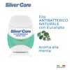 Silver Care Zahnseide, mit Fluor und Silbernitrat, antibakteriell, 100 m