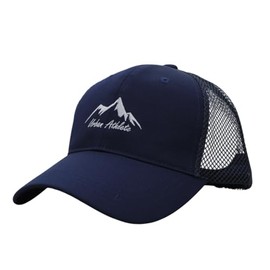Urban Athlete 212U26-005 Unisex Mesh Cap, Breathable, Adjustable Size, navy, Free size