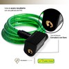 LION TOOLS Candado Para Bicicleta Espiral Cadena Cable De Llave