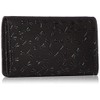 [Wamonoya] [Indenya] Business Card Holder, Black Deerskin x Black Lacquer