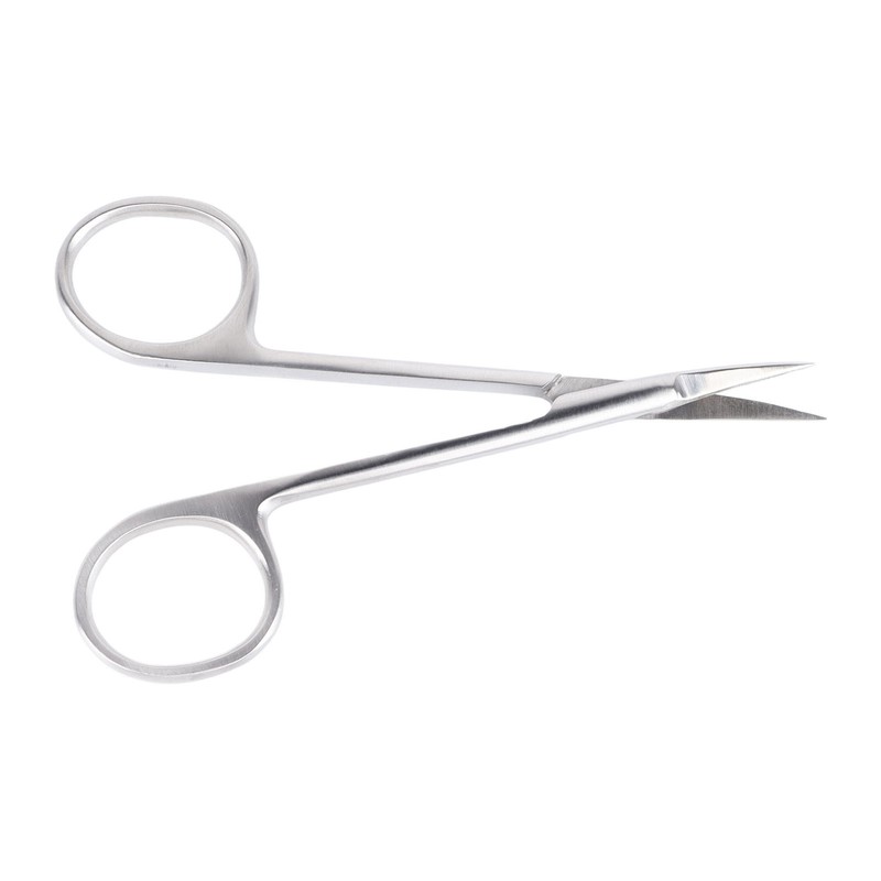 Professional Precise Pointed Tip Cuticle Scissors Stainless Steel Curved Blade