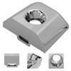 Chrome Door Handle Lock Bezel 80647‑ZC00A Left Side Exteroir Keyhole
