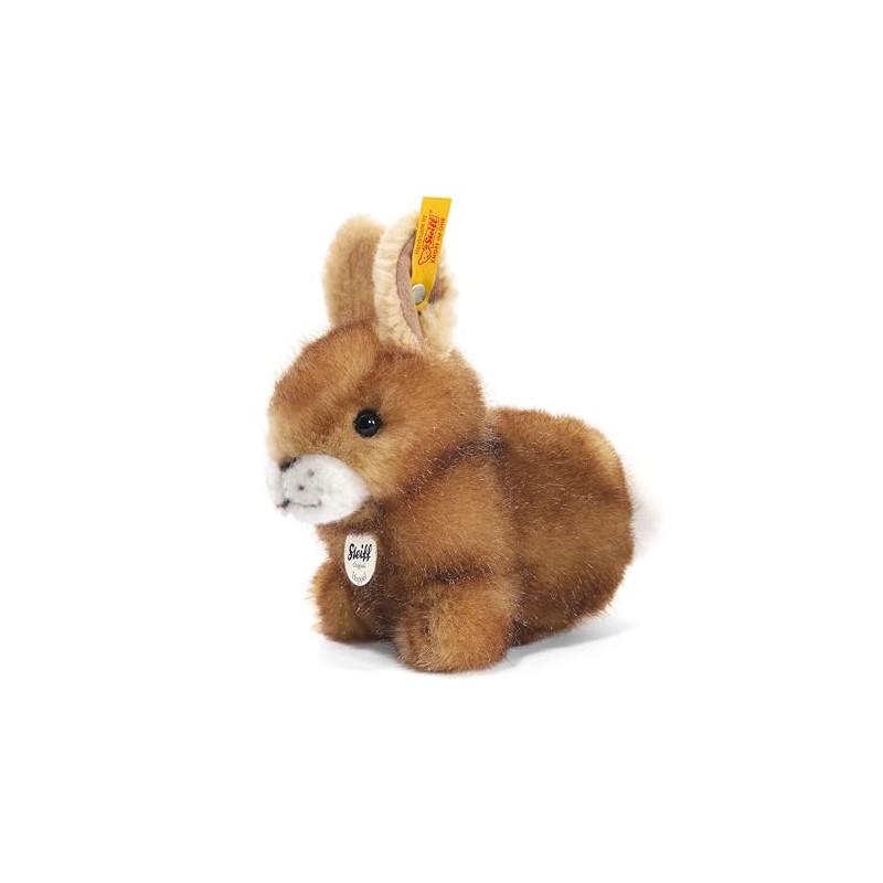 Steiff 14cm Hoppel Rabbit (Brown Tipped)