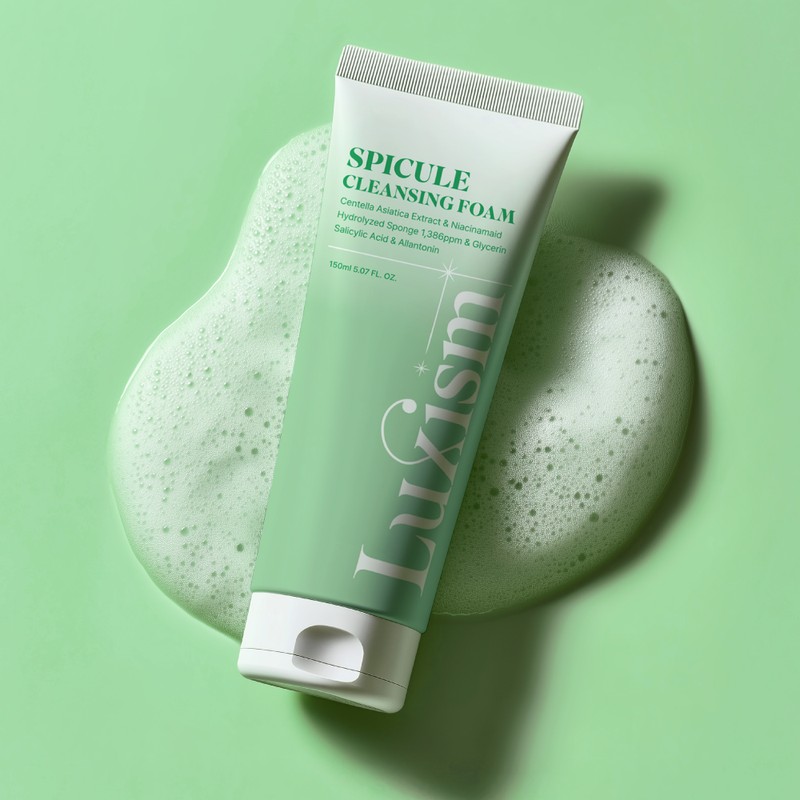 Luxism Spicule Acne Trouble Sebum Pore Deep Foam Cleansing 150ml,