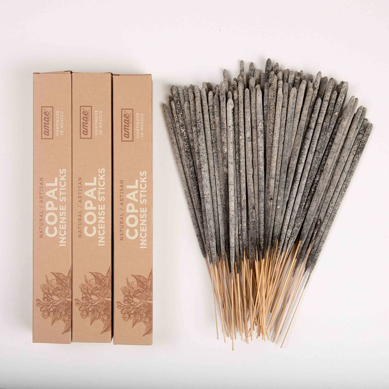 Copal Incense 120 Sticks, 100% INCIENSO Copal Mexicano 120 VARILLAS
