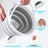 2 Pack Collapsible Buckets - 2.6 Gallon (10L) Large Capacity,