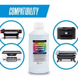For Epson Printhead Cleaning kit For DTF Printers Solvent-Based Nozzle Cleaner 1000ML