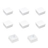 MroMax 8PCS 1.5" x 1.5" (LxW) Plastic Tubing Plug Square