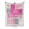 Levens Boss Lady Gifts for Women, Boss Lady Blanket 60"x50",