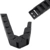 Hilitand 1Meter Drag Chain Black Cable Drag Chain Reinforced Nylon