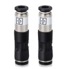 ERGAOBOY 2pcs 6mm Compressed Air Check Valve Connector Air Flow