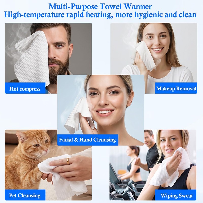 2026 New Hot Face Towel Heater Machine, 5-Second Rapid Heating