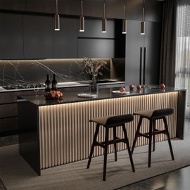 Yutianli 6-Pack Slat Wall Panel 3D WPC Grille for Walls Oak Textured Wood Plastic Composite Panel Wood Strip Texture 3D Wall Panels