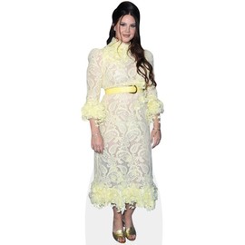 Lana Del Rey (Yellow Dress) Mini Size Cutout