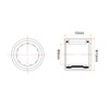 HARFINGTON 6pcs HK0910 Needle Roller Bearings 9mm Bore 13mm OD