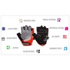 Meteor unisex adult’s and children’s GX31 gel cycling gloves, MTB
