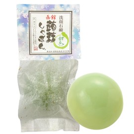 Konnyaku Shabon, Hakodate Konnyaku Shabon, Melon, 2.8 oz (80 g), Soap, Facial Cleansing Soap, Formulated with Ceramide (No Additives, Transparent, Moisturizing), For Skin with Texture