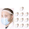 LOVETRENDS Protective Visor Anti Droplet Dust-Proof Protect Transparent Covering Visor