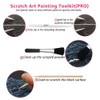Scratch Painting, Scratch Art Rainbow Paper A4 for Adults and