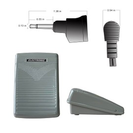 HimaPro Foot Control Pedal and Power Cord for Domestic and Imported Sewing Machines - Variable Speed Control for Janome #C1036