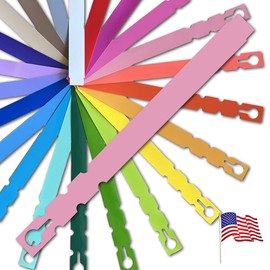 TAGKRAFTERS 9" x 3/4" Pink - 2,000 Pcs - Plastic Plant Tags and Labels - Wrap Around Thermal Plastic - Nursery Garden Tree Labels | Made in The USA |