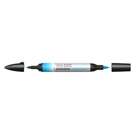 Winsor & Newton ProMarker Watercolor Marker, Cerulean Blue Hue