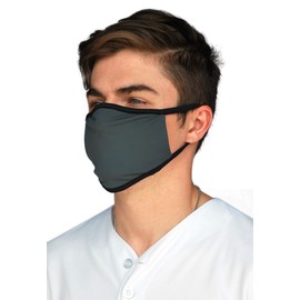 Sand Socks MADE IN USA: Guardian Collection Face Mask, Face Coverings, Washable Reusable – Medium Charcoal