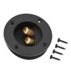 Speaker Terminal Box, 48MM 2 Copper Binding Post Terminal Cable