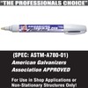 Super Met-Al Zinc-Pro Galvanizing Touch-Up Marker, 9 mL [3 PACK]