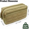 YONCONO Tactical Molle Pouch, Multi-Purpose EDC Admin Pouch Utility Gadget