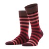Burlington Blackpool Socks Opaque Cotton (Organic), Red Coral Red 8006