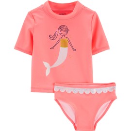 Carter's Girls' Unicorn 2-Piece Rashguard