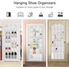 24 Pockets - Crystal Clear Over The Door Hanging Shoe