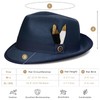 FADACHY Fedora Hats for Men & Women Short Brim Felt