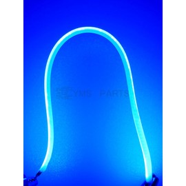 YMS PARTS Flexible LEDs, 5.1 inches (130 mm), Filament Shape, Flexible LED (4, Blue)